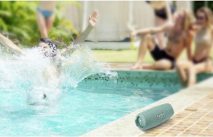 Produktbild No Name Charge 5 Bluetooth® Lautsprecher Outdoor, staubfest, Wasserfest Türkis (20 h)