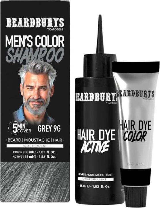 Produktbild Beardburys Color Shampoo 9G Grey