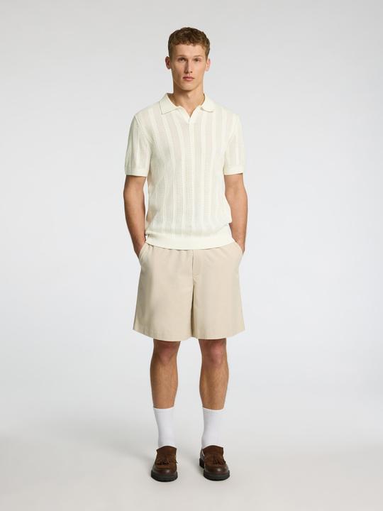 Image du produit Selected 100% Baumwoll Polohemd aus Strick (M)