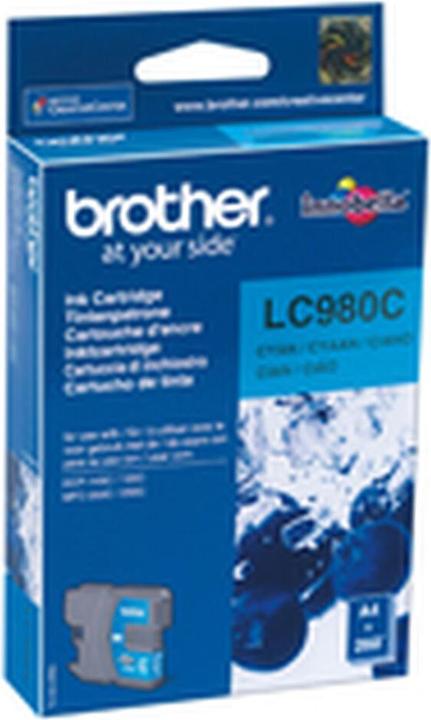 Immagine prodotto Brother LC980C Cartuccia d'inchiostro ciano 260 pagine ISO/IEC 24711 55 ml Ciano DCP 145 C (C)
