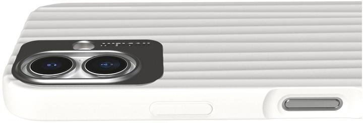 Produktbild Nudient Back Cover Bold MagSafe iPhone 16 Chalk White (Apple iPhone 16)