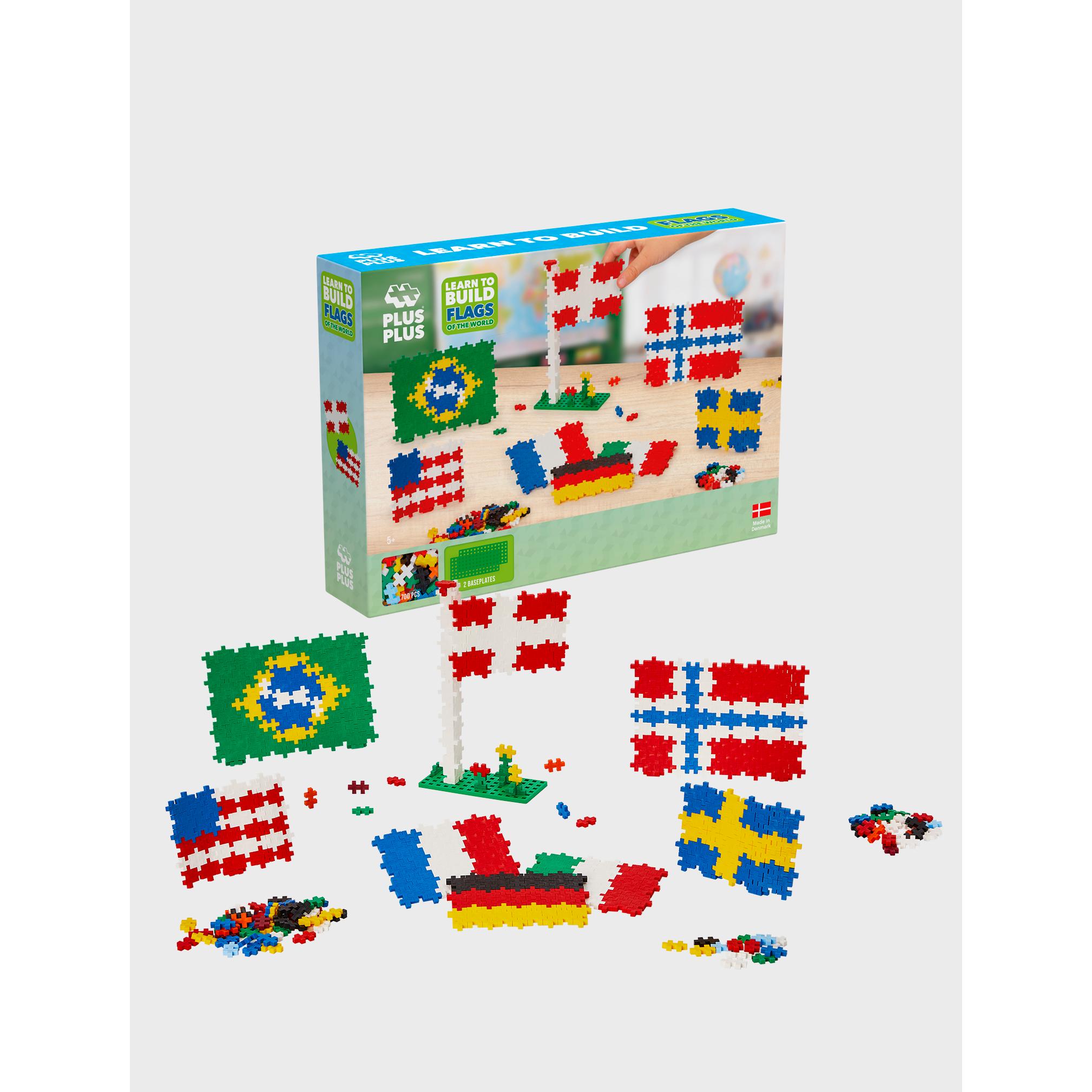 Thumbnail - Plus-Plus Learn To Build Flags of the World - (3932)