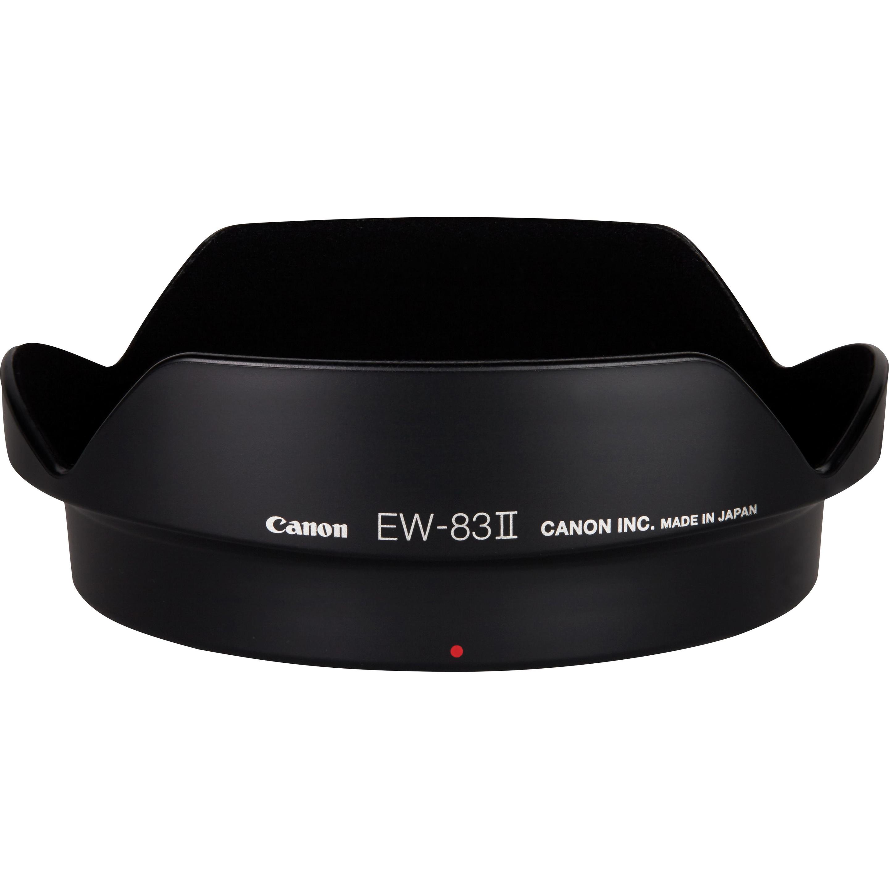 Canon EW-83 II Gegenlichtblende, Gegenlichtblende, Schwarz