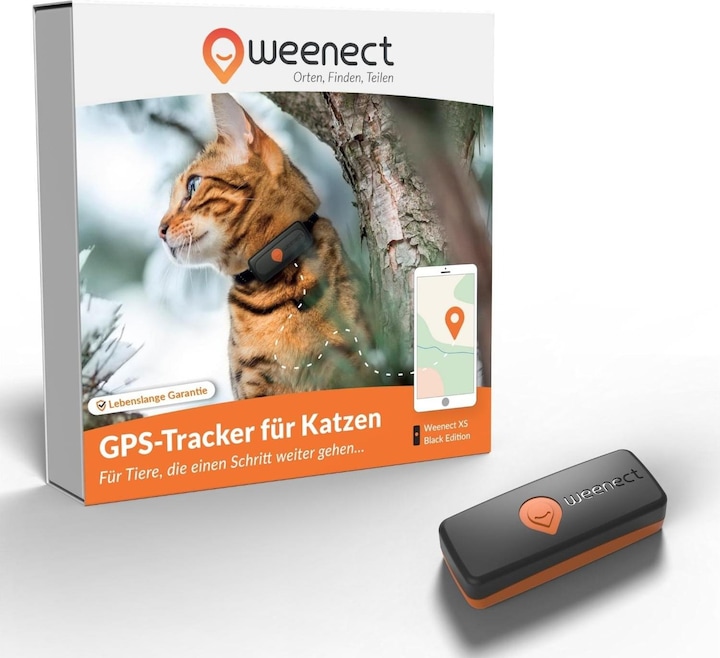 Actual product image Weenect GPS-Tracker XS für Katzen (Android, iOS)