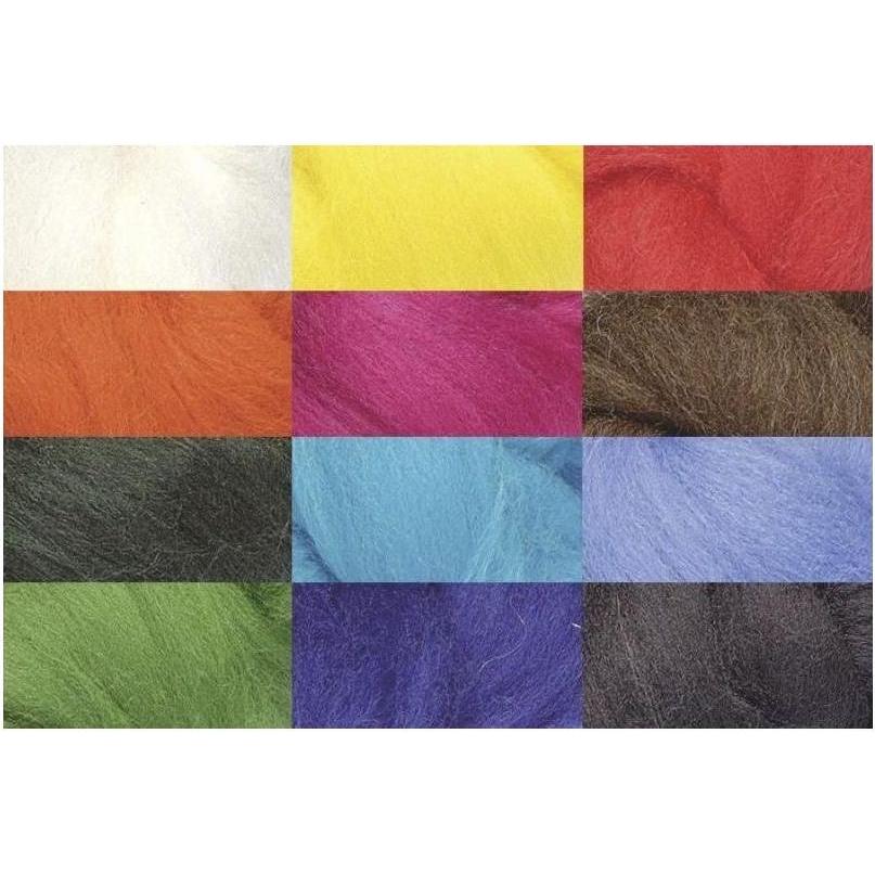 Thumbnail - Heyda Filzwolle, Garn + Wolle, Mehrfarbig