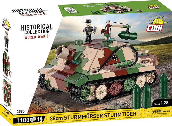 Cobi Historical Collection World War II 2585 Sturmmorser Tiger
