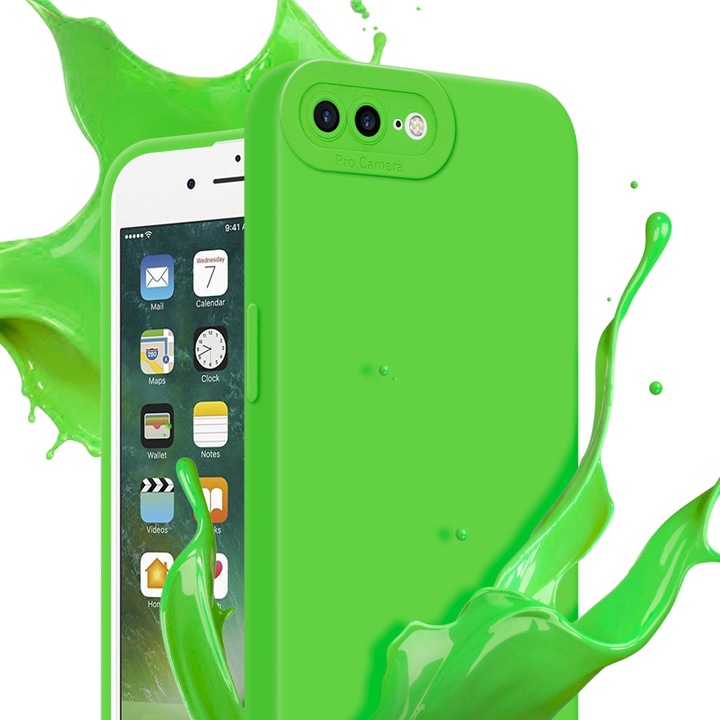 Actual product image Cadorabo Case for Apple iPhone 7 PLUS / 7S PLUS / 8 PLUS in TPU Fluid LM162 Style (Apple iPhone 7 Plus, Apple iPhone 7s Plus)