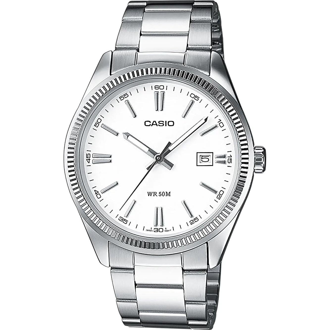 Casio Argento Orologio Da Polso, Collection - Ltp-1302D-7A1, (Orologio Da Polso Analogico, 30 Mm)