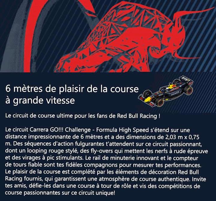 Produktbild Carrera GO! Challenger Formula Highspeed