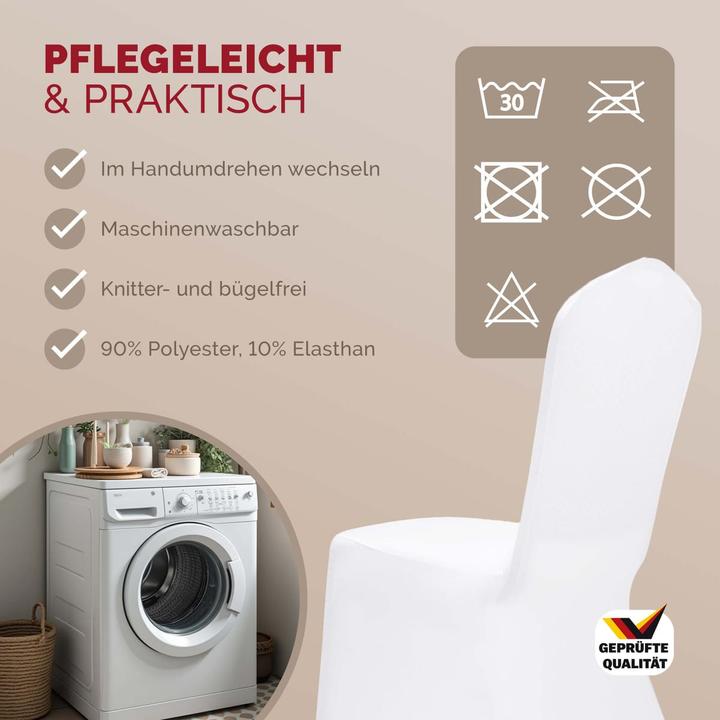 Produktbild Detex Stuhlhussen 6er Set