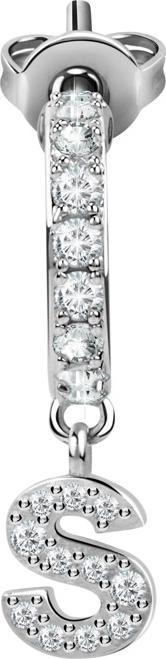 Image du produit La Petite Story Letter S Boucle d'oreille unique (Laiton)