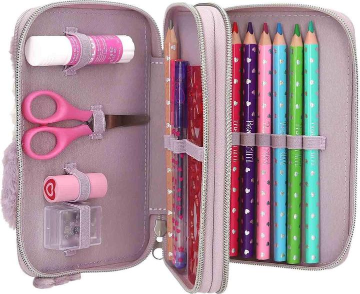 Actual product image Princess Mimi Double Pencil Case PENGUIN ( 0413158 )