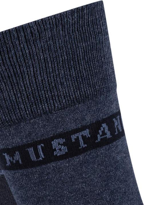 Produktbild Mustang Men true denim organic cotton Socken 6p (6er Pack, 43, 46)