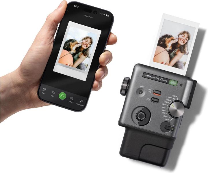 Actual product image Fujifilm Instax Mini Evo Cinema