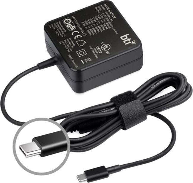 Actual product image Lenovo 65W Standard AC Adapter (USB Type-C) (65 W)