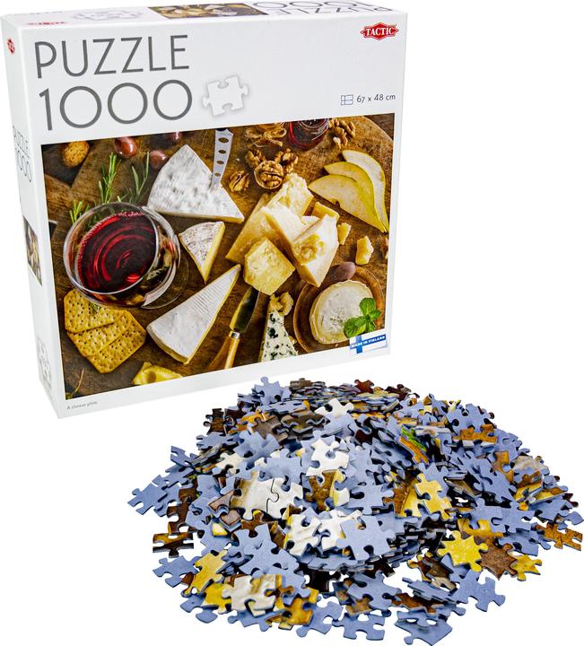 Immagine prodotto Tactic Rätsel 1000: Eine Käseplatte (1000 pezzi)