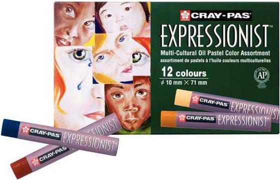 Image du produit Sakura Cray-Pas Expressionist Set 12 Ölpastelle Multicult. (12x)