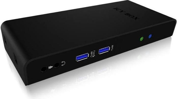 Image du produit Icy Box IB-DK2241AC - USB Type-A 3.0 Multi Dock (USB-B, 11 Ports)