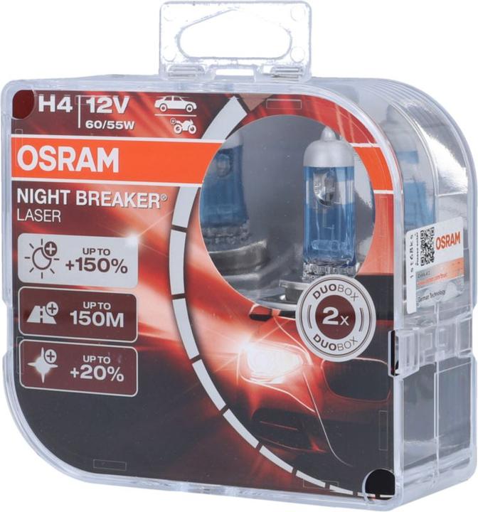 Actual product image Osram Night Breaker (H4)