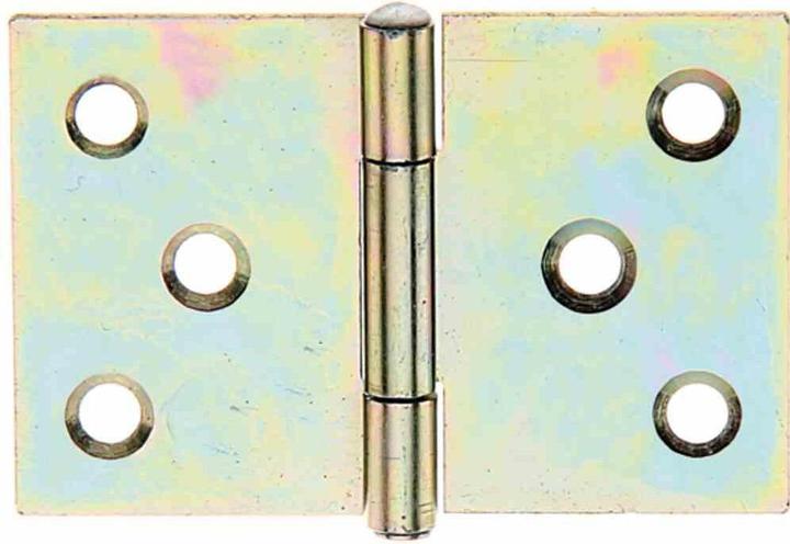 Actual product image GAH Alberts hinge wide 70 mm galvanised
