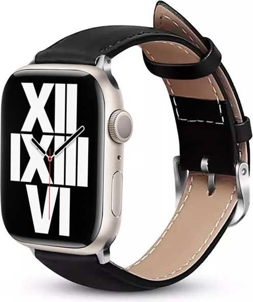 Productafbeelding Crong Noble bandje - echt leren bandje voor de Apple Watch 42 (Echt leer)