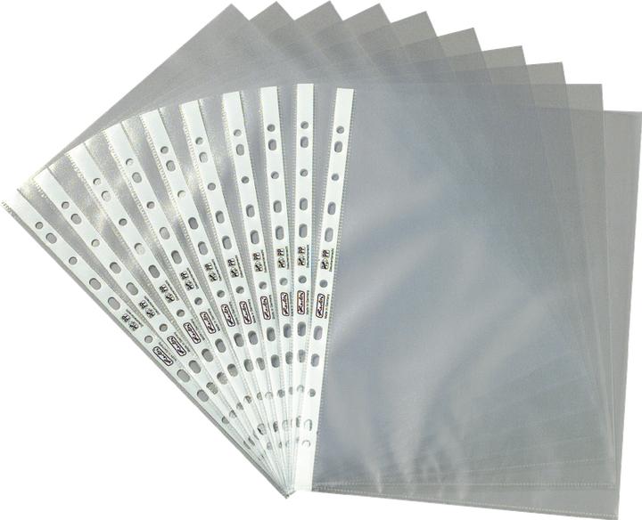 Produktbild Herlitz Prospekthlle, DIN A4, genarbt, 0,055 mm (A4, 10 x)