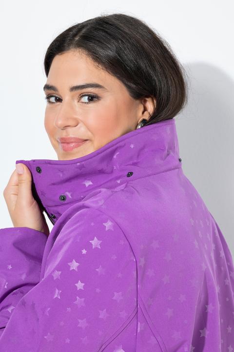 Actual product image Ulla Popken HYPRAR Star Print Softshell Jacket (46, 48)
