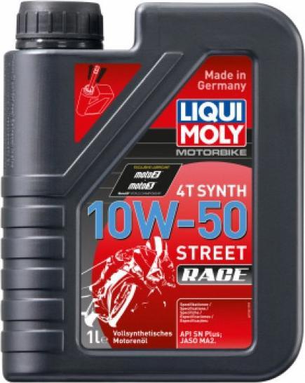 Immagine prodotto Liqui Moly Moto 4T Synth 10W-50 Street Race (1 l, SAE 10W-50)