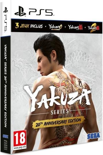 Actual product image Sega Yakuza Series 20th Anniversary Edition (PS5, FR)