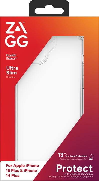 Immagine prodotto Zagg Casi Crystal Palace (Apple iPhone 14 Plus, Apple iPhone 15 Plus)