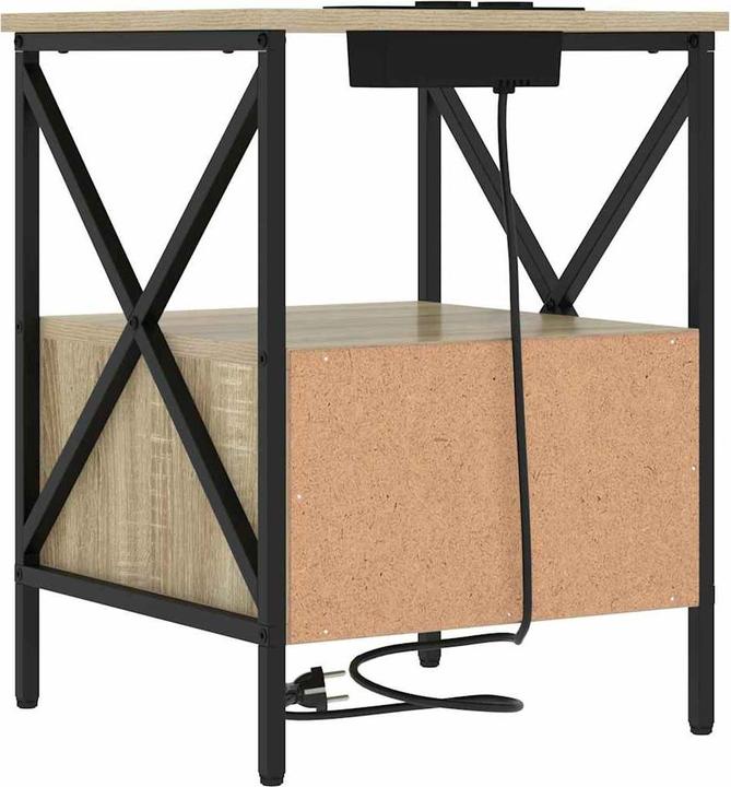 Actual product image vidaXL Nachttischmöbel (40.50 x 40.50 x 55 cm)