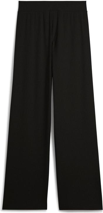 Puma ESS ELEVATED High-Waist Straight Leg Rib Pant (XS)