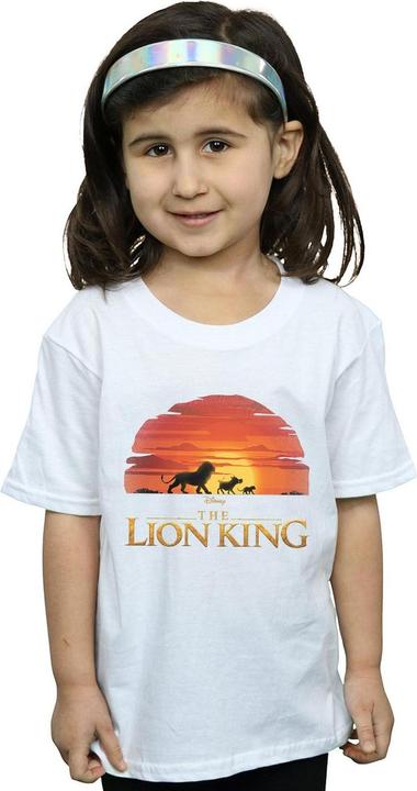 Produktbild Disney The Lion King Movie Sunset Logo TShirt Mädchen (116)