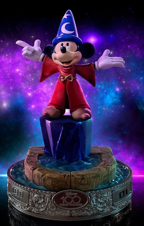 Image du produit Iron Studios Disney Mickey Fantasia – 100 Years Version 1/10 Art Scale Statue