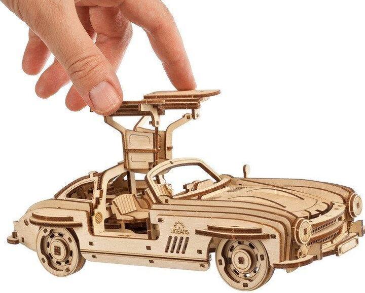 Actual product image Ugears 70205 Winged Sports Coupe