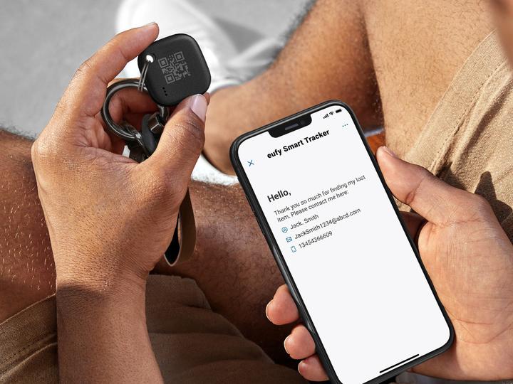 Image du produit eufy Sécurité - SmartTrack Link (Noir, 4-Pack) - Android non pris en charge - Fonctionne avec Apple Find (4 ports)