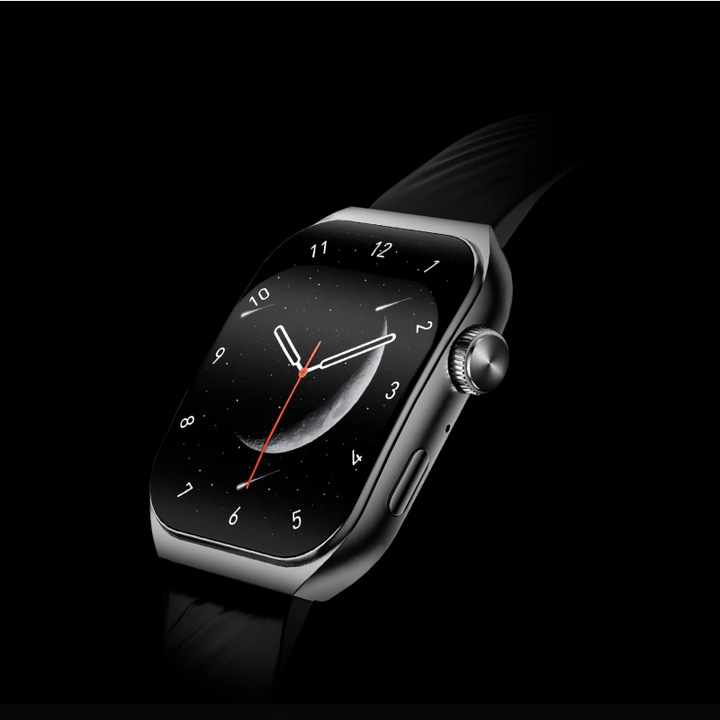 Actual product image QCY GS2 S5 smartwatch (black) (3 mm)