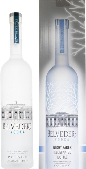 Produktbild Belvedere Vodka Jeroboam Luminous Night Saber mit LED-Beleuchtung (1 x 300 cl)