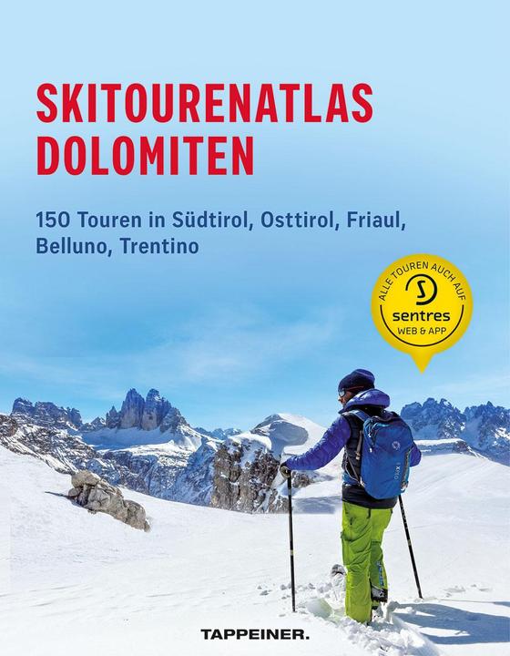 Produktbild Skitourenatlas Dolomiten (Deutsch, Athesia Tappeiner, 2019)