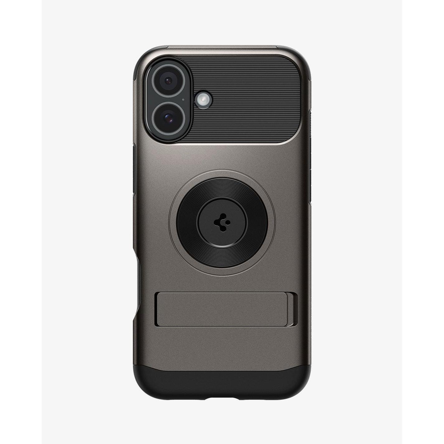 Thumbnail - Spigen Slim Armor (MagFit) (Apple iPhone 16), Smartphone Hülle, Grau