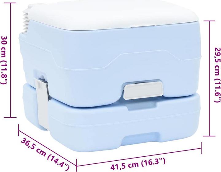 Produktbild vidaXL Camping-Toilette