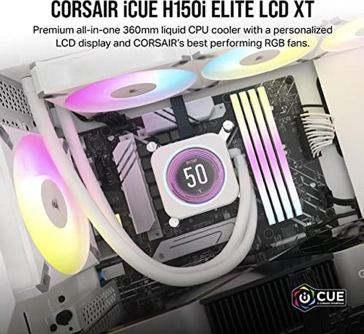 Produktbild Corsair iCUE H150i Elite LCD XT