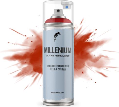 Produktbild Millenium Spray Glanzlack (Verkehrsrot, 0.40 l)