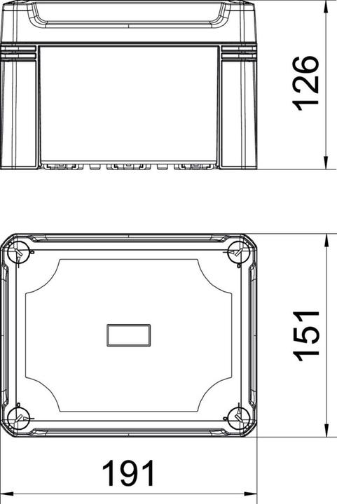 Actual product image OBO Bettermann Empty housing