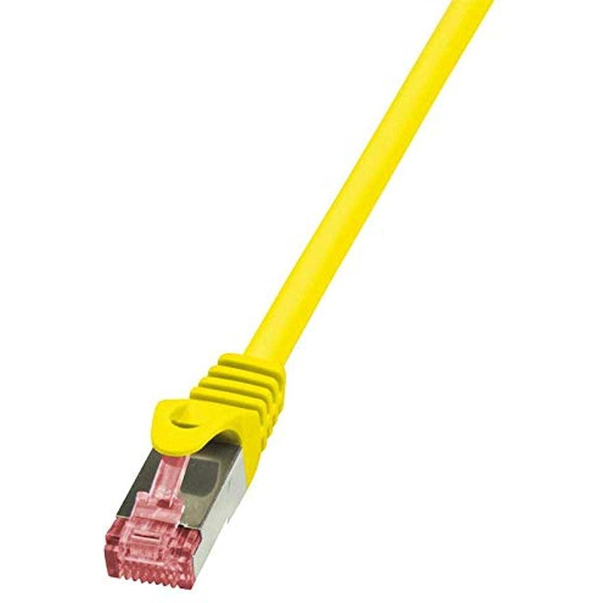 LogiLink Netzwerkkabel (S/FTP, CAT6, 0.50 m), Netzwerkkabel
