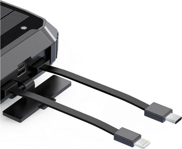 Actual product image Powerneed S20000Q Charger for mobile devices Universal Lightning Solar USB Wireless Charging Schn (20000 mAh, 74 Wh)