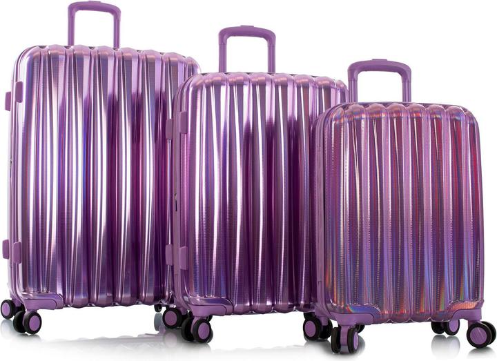 Actual product image Heys Astro 4-wheel suitcase set 3-piece with stretch fold (176 l)