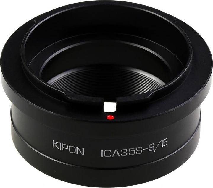 Produktbild Kipon Adapter Icarex 35S an Sony E-Mount Kamera