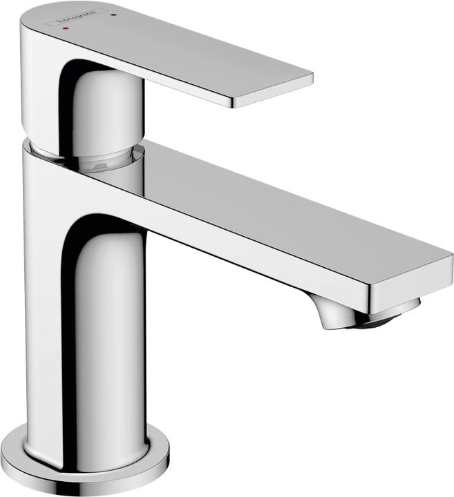 hansgrohe HG single lever washbasin mixer Rebris E 80, with pop-up waste chrome