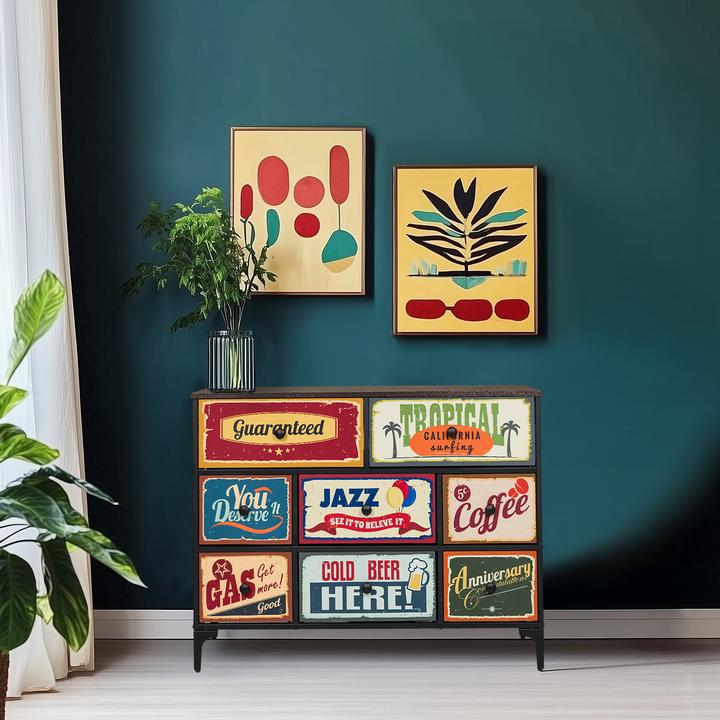 Image du produit hjh LIVING Ameriko B (102.50 x 30 x 77.50 cm)